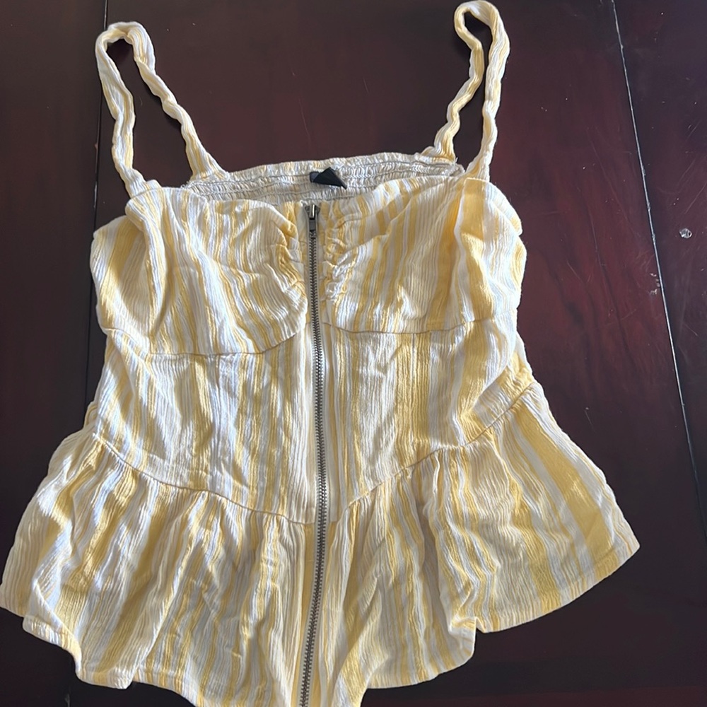 Windsor zip up crop